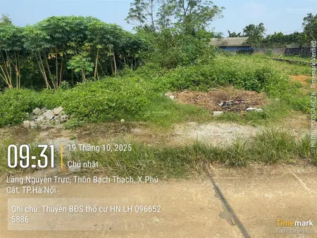 Cc bán 191,9m (thổ cư 140m)giá chỉ 2,7 tỷ gần hồ, gần trục chính liên huyện hòa thạch quốc oai !