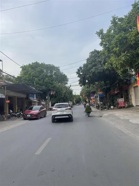 Bán đất 167m mặt đường vân trì, vỉa hè rộng, vị trí kinh doanh sầm uất phúc thịnh (vân nội đông anh