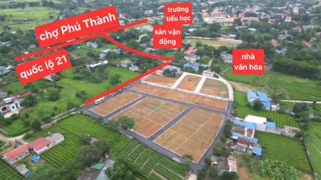 Chỉ 500tr mua dk lô đất cạnh kcn thành hà, hoà bình, cạnh ngay knd utopia