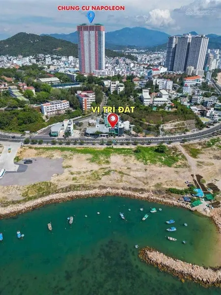 116m2 mặt biển 13,920 tỷ ngang 8,4m phù hợp xây khách sạn view biển