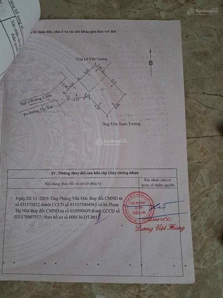Bán gấp lô đất ngõ 150 tây sơn trung tâm kiến an, hải phòng