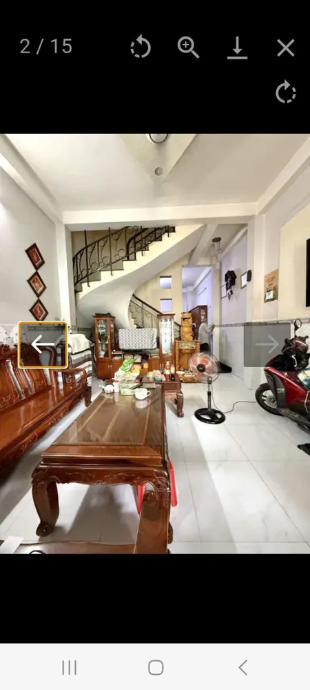 Nhà hẻm ba gác , 48m2 , 3 lầu , Bình Thạnh , giá 8.5 tỷ .