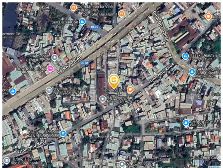 Bán nhà 66m² ngang 4m giá 2.6 tỷ Xã Bình Chánh