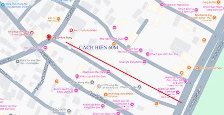 Cần tiền, Bán Lỗ! Lô đất đẹp 457m2 ngã tư chỡ Mai Trang, Sầm Sơn- GIẢM MẠNH cho người thiện chí.