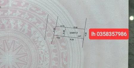 Bán đất 61m² ngang 4.39m giá 1.55 tỷ Xã Sóc Sơn