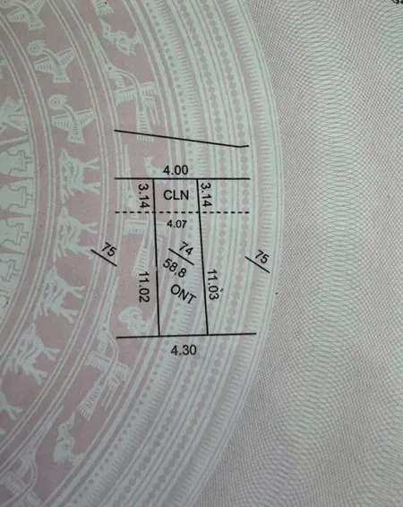 Bán đất 58.8m² ngang 4m giá 1.68 tỷ Xã Nội Bài