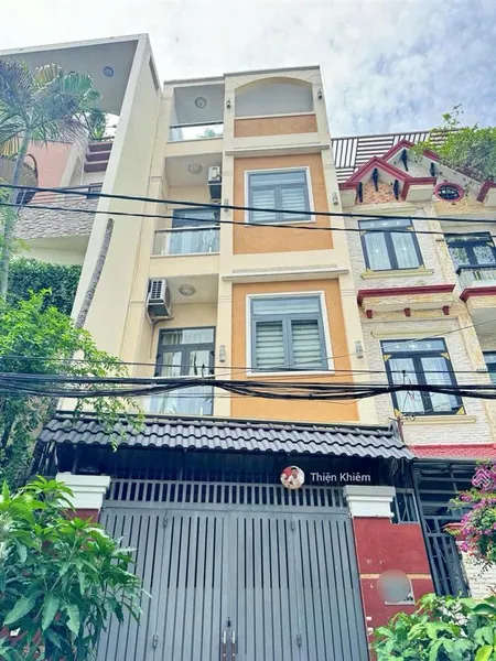 Nhà bán đường bàn cờ 8m thông phan huy ích p.14 gò vấp 4.65m x 16m