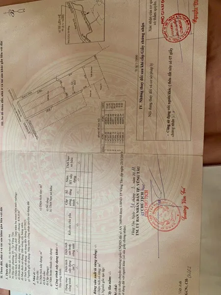 Bán nhà hẻm Nguyễn Hữu Cảnh-Phường 10-TP Vũng Tàu - 125m2 - 3,6 tỷ