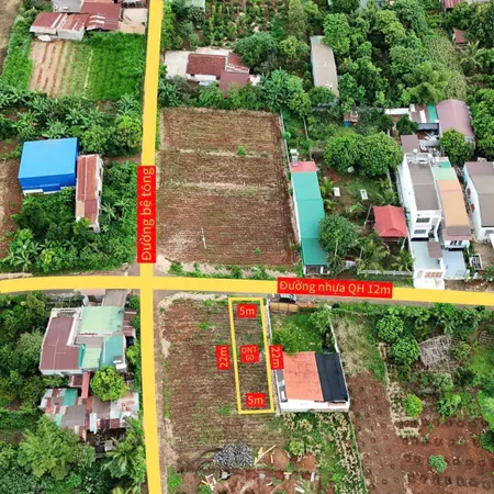 Bán đất 108.5m² ngang 5m giá 699 triệu Phường Buôn Ma Thuột