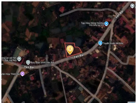 Bán đất 696m² ngang 16m giá 11 tỷ Xã Yên Bài