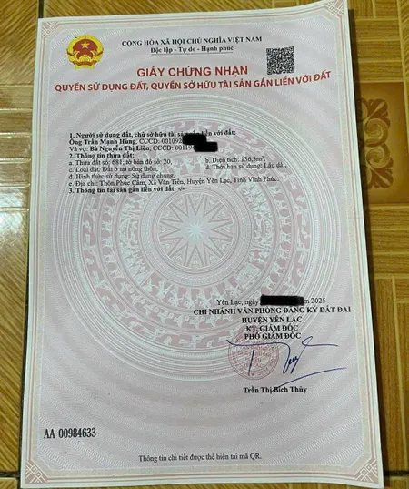 Bán đất 136.5m² ngang 5m giá 2.5 tỷ Xã Nguyệt Đức