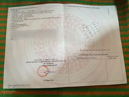 Bán mảnh đẹp đất gần trục chính thôn phúc thọ mai lâm đông anh (trong đê)diện tích 47.1m2