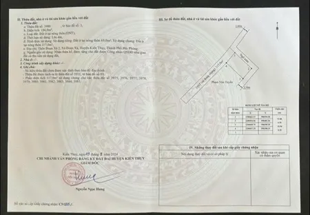 LÔ ĐẤT 3 MẶT TIỀN ĐOÀN XÁ 2 – KIẾN THỤY  GẦN CHỢ CHIỀU – KHU ĐÔNG DÂN  GIÁ CHỈ 1,1XX TỶ  ZALO 0567 222 555