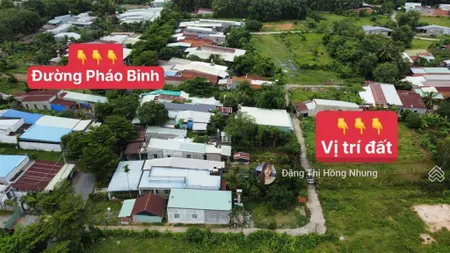 Bán đất full thổ cư thanh phước, gò dầu, tây ninh, 730 triệu, 196.2 m2, sát bên pháo binh 200m
