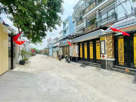 Kẹt bán đất 116m2, huỳnh tấn phát, hẻm xe hơi 1 sẹc, gần quận 7, chỉ 5.7 tỷ