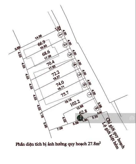 Lô đất kiệt 99/1 trần văn dư, kiệt ô tô 5m, cách biển 200m