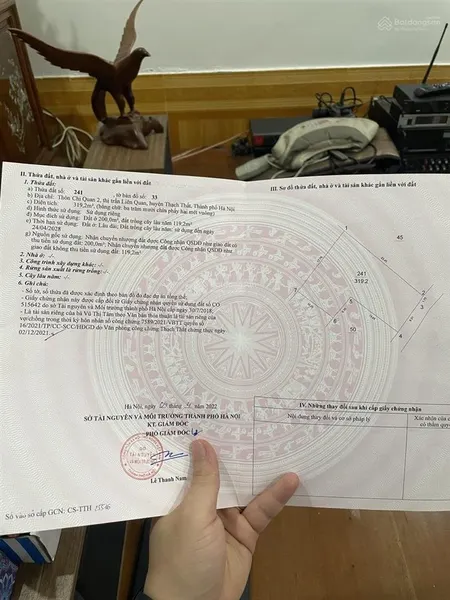 Bán đất liên quan thạch thất hà nội