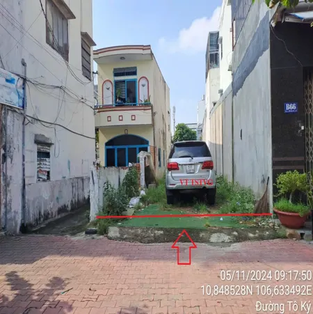 BÁN 161,6 M2 ĐẤT, MẶT TIỀN 5M TẠI ĐÔNG HƯNG THUẬN, Q12, HCM