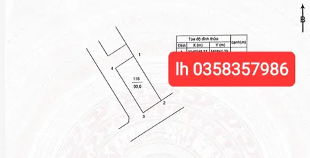 Bán đất 90m² ngang 6.10m giá 2.34 tỷ Xã Nội Bài