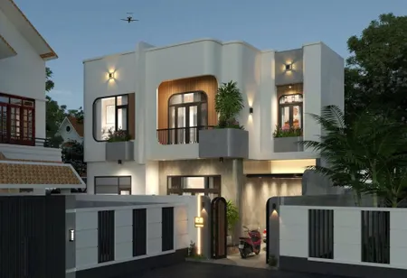 DA90 Bán nhà mới xây 2 mặt hẻm trước sau đường Thông Tin Xã Diên An cách Biển Trần Phú 11km