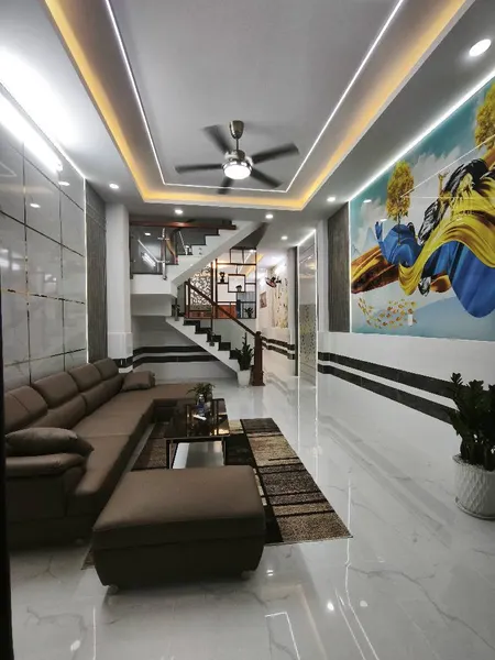 BÁN NHÀ 3 TẦNG, SHR 71M2, DTS 88M2 , HẺM THÔNG 5M LÊ THỊ RIÊNG, THỚI AN, TP HCM - NHỈNH 6 TỶ