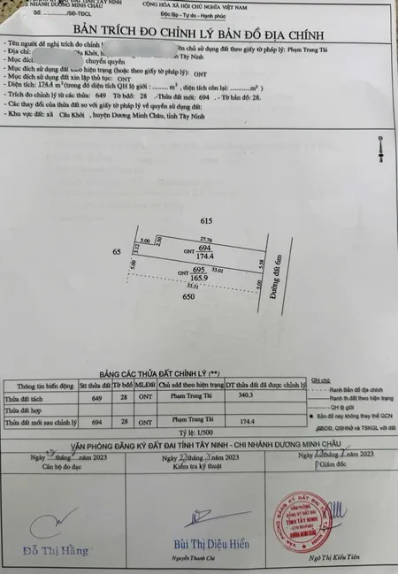 Bán đất 172.9m² giá 358 triệu Xã Cầu Khởi