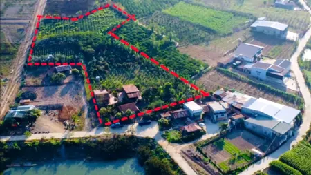 4707m2 đất view xã Tân Hội Đức Trọng. Gần ngày Dt724.
