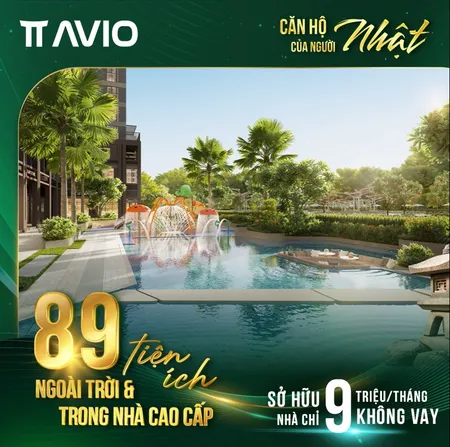 Căn hộ Kiểu Nhật Bản trong tầm với – TT AVIO chỉ từ 350 triệu ngay Dĩ An cạnh TT Sài Gòn