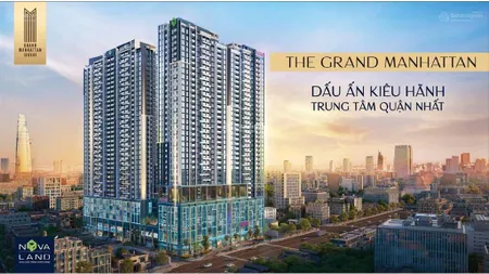 Bán gấp 2pn the grand manhattan view sông tầng cao đáng mua nhất. pkd novaland ngọc dung
