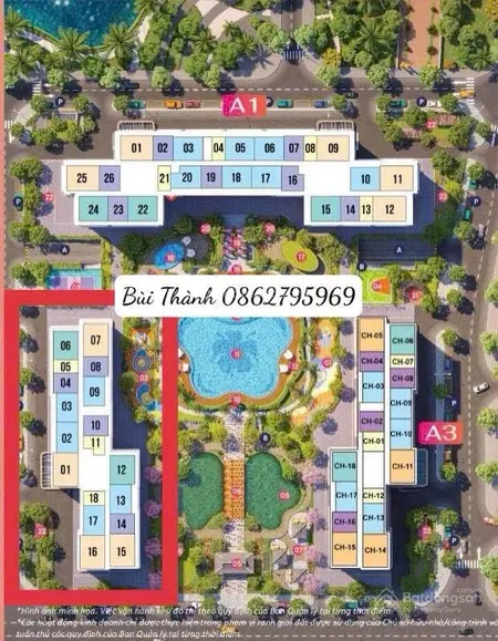 Chính thức nhận booking tòa a2 the k park avenue