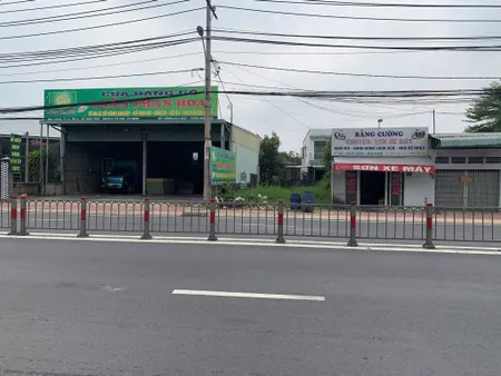 Đất mặt tiền buôn bán kinh doanh đường Tỉnh Lộ 8 trung tâm xã Hòa Phú Củ Chi TPHCM, DT: 6x30m.