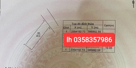 Bán đất 90m² ngang 5m giá 2.34 tỷ Xã Sóc Sơn