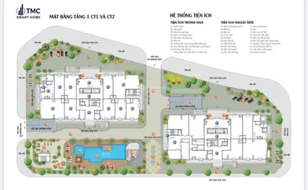 Mở bán dự án tmc smart home 2pn 69m2 ngay gần ciputra ngoại giao đoàn, giá 7 tỷ