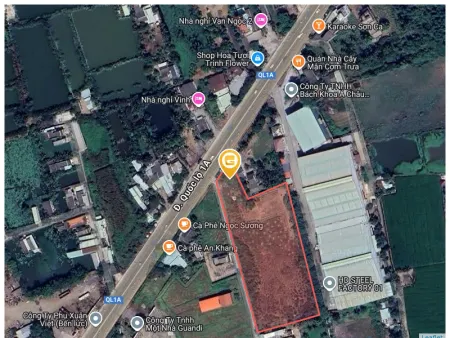Bán đất 10306.2m² ngang 26m giá 75 tỷ Xã Bình Đức