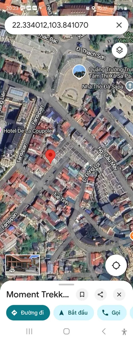 Bán đất đường tuệ tĩnh sapa lào cai diện tích 200m2 với giá 67tỷ500