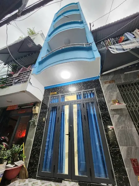 BÁN NHÀ HẺM 372 TÙNG THIỆN VƯƠNG, P12, QUẬN 8, 4 TẦNG, 30M2