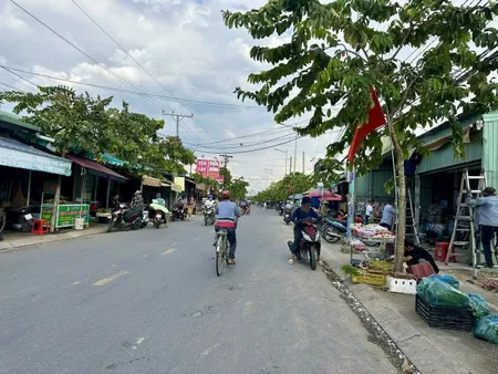 chính chủ bán nhà mặt tiền chợ đường gò hưu ấp mới 1 mỹ hạnh nam