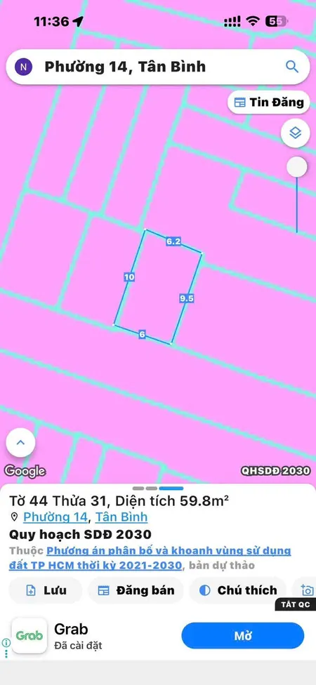 BDS HVL [NC]  Ba Vân, Quận Tân Bình, HCM GIÁ NGON