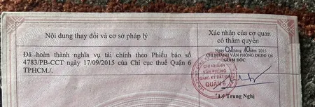 Bán Nhà Mặt Tiền 258 Đường Chợ Lớn, Phường 11, Quận 6