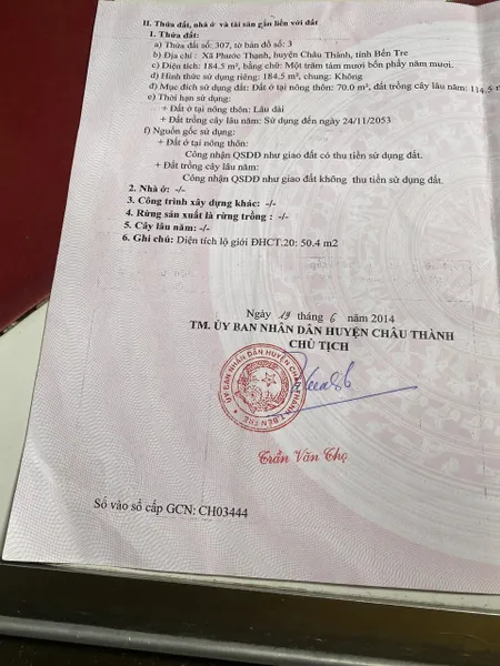 Bán đất mặt tiền đường
