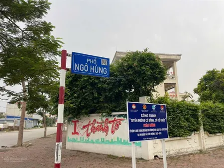 Đất biệt thự mặt đường ngô hùng gần tdc sao sáng và trường fpt