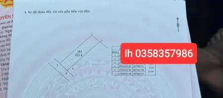 Bán đất 103.4m² ngang 5m giá 2.79 tỷ Xã Sóc Sơn