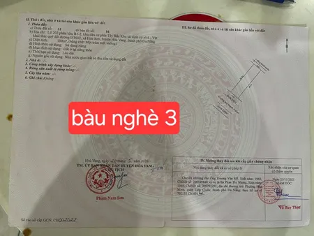 🔴💥Bán lô đất đường Bàu Nghè 3 - Gần trường THPT Phạm Phú Thứ
