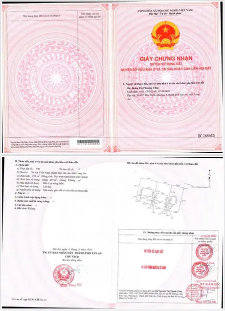 ĐẤT CHÍNH CHỦ - MẶT TIỀN Đường Châu Thị Kim, Xã An Vĩnh Ngãi, TP Tân An, Long An