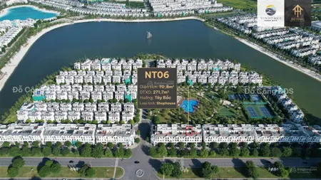 Shophouse nt06 mặt đường rộng 52 m2 diện tích xây dựng lớn kinh doanh đông đúc. 0917 099 ***
