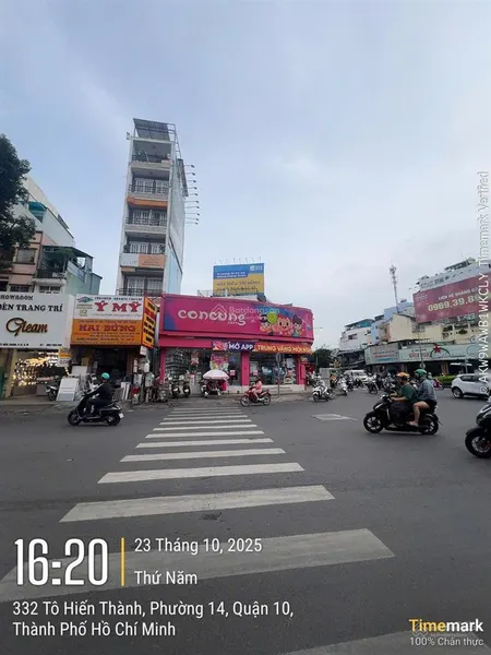 Bán nhà thành thái p12 q10 8 x 12 cấp 4 diện tích 92.3 giá bán 39 tỷ. hdt 80triệu/ tháng