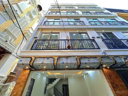 Bán nhà phố an dương 65m2 6 tầng, mặt tiền 4m ngõ ô tô tránh, nhà mới, giá 20,5 tỷ