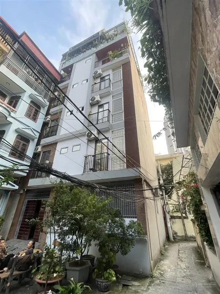 Bán nhà đường cầu giấy, ô tô 16 chỗ đỗ trước cửa,thang máy, lô góc 3 mặt thoáng,7 tầng, 90m2, 35 tỷ