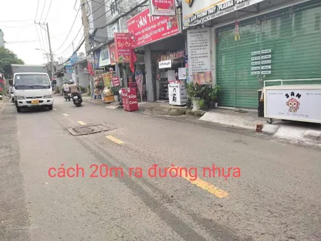 Bán nhà 110m2 x6 tầng (5m x21) sát kdc an sương trường chinh , p.đht, q12 chỉ 8tỷ99