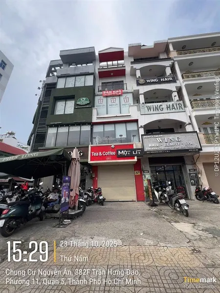 Bán nhà mặt tiền trần hưng đạo phường 11 quận 5 diện tích 4x16m, cn 64m2, 4 tầng giá 24,5 tỷ